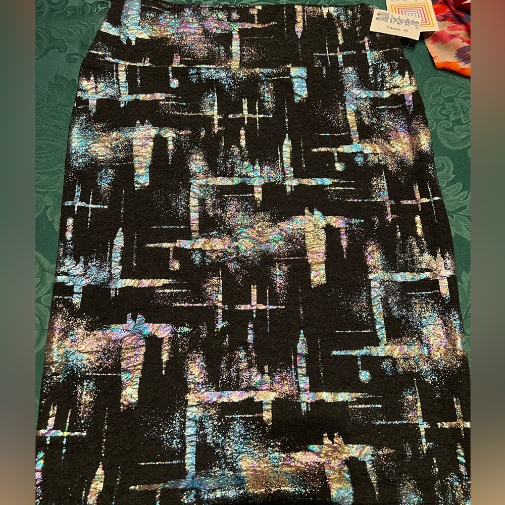 Flashy Lula Roe Skirt